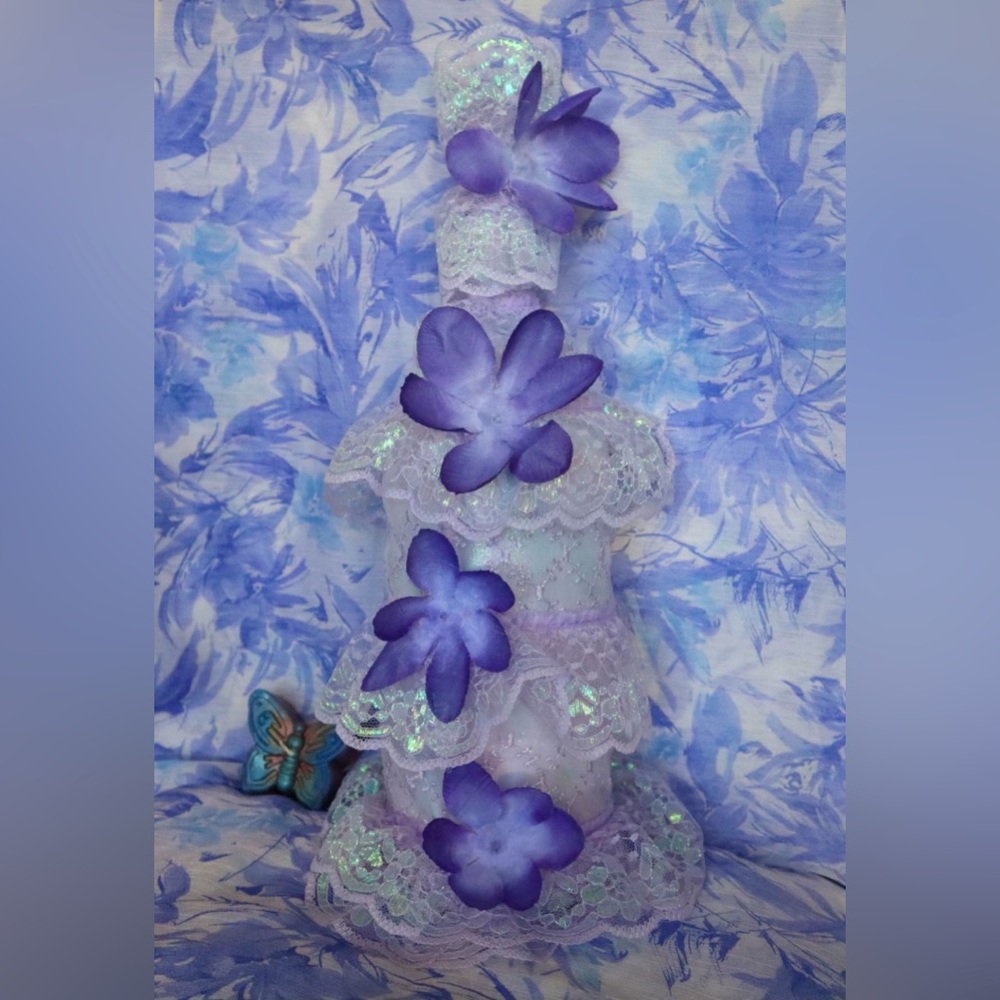 Hand Crafted Glory Of The Dawn Gypsy Bottles And Pillow Gift Set - Picture 8 of 15